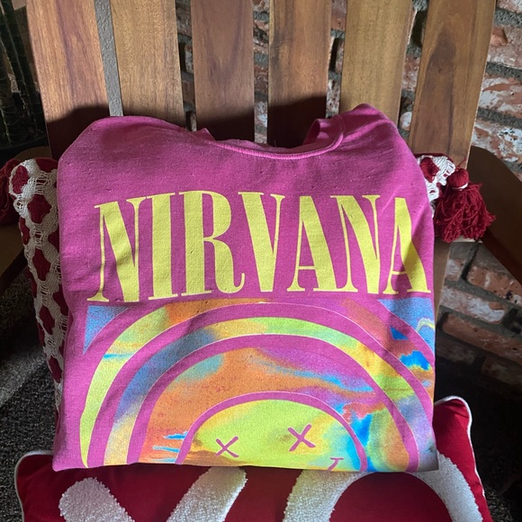 Urban Outfitters Tops - Nirvana oversized Sweatshirt